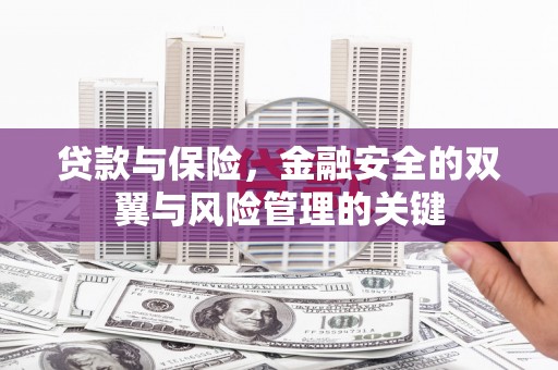禹州贷款与保险，金融安全的双翼与风险管理的关键