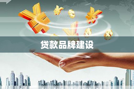 禹州贷款品牌建设