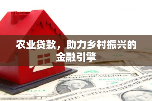 禹州农业贷款，助力乡村振兴的金融引擎