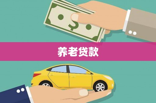 禹州养老贷款