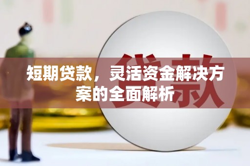 禹州短期贷款，灵活资金解决方案的全面解析