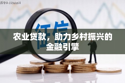 禹州农业贷款，助力乡村振兴的金融引擎