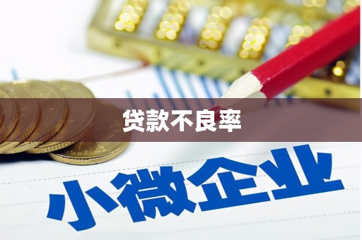 禹州贷款不良率