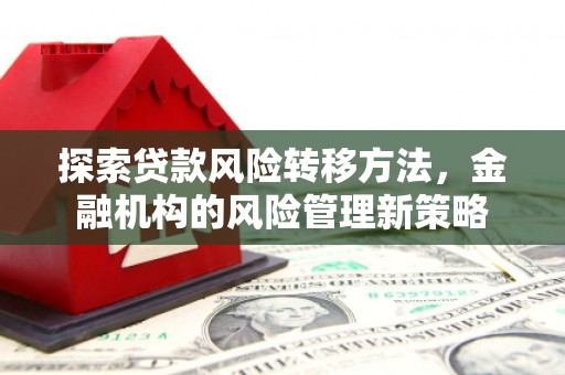 禹州探索贷款风险转移方法，金融机构的风险管理新策略