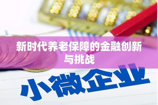 禹州新时代养老保障的金融创新与挑战