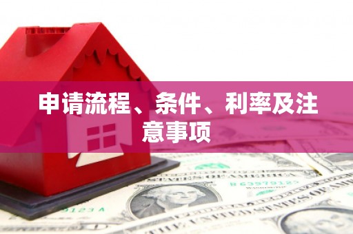 禹州申请流程、条件、利率及注意事项