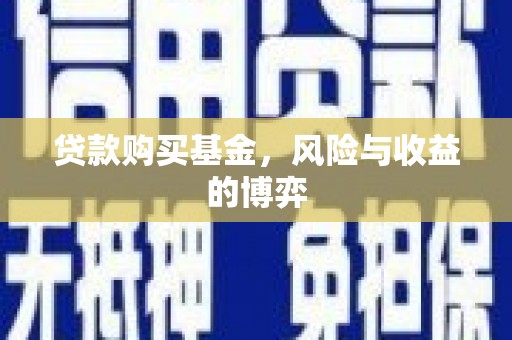 禹州贷款购买基金，风险与收益的博弈