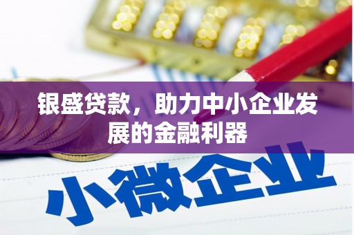 禹州银盛贷款，助力中小企业发展的金融利器