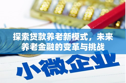 禹州探索贷款养老新模式，未来养老金融的变革与挑战