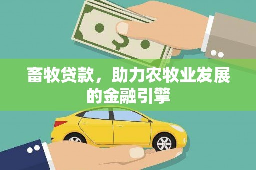 禹州畜牧贷款，助力农牧业发展的金融引擎