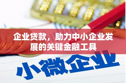 禹州企业贷款，助力中小企业发展的关键金融工具