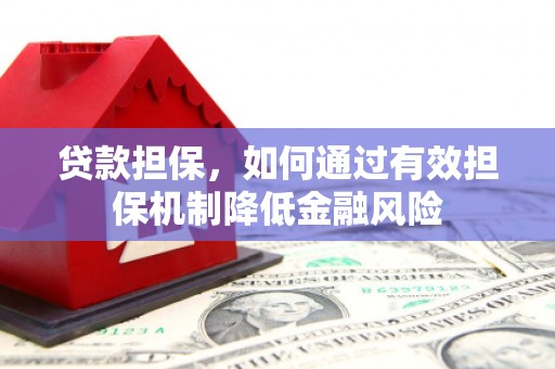 禹州贷款担保，如何通过有效担保机制降低金融风险