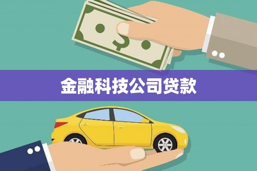 禹州金融科技公司贷款