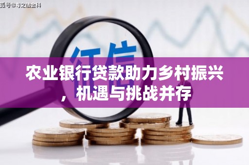 禹州农业银行贷款助力乡村振兴，机遇与挑战并存