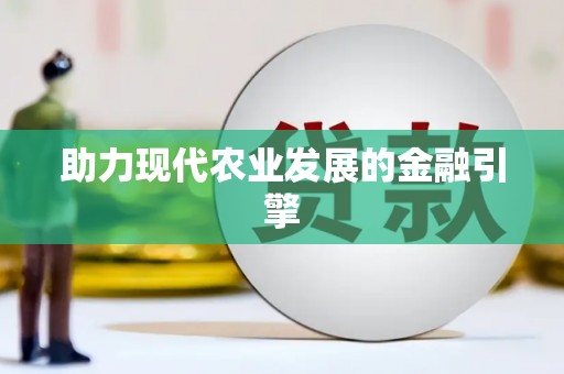 禹州助力现代农业发展的金融引擎