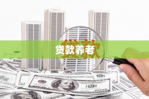 禹州贷款养老