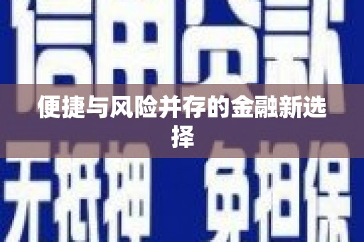 禹州便捷与风险并存的金融新选择