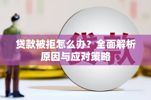 禹州贷款被拒怎么办？全面解析原因与应对策略