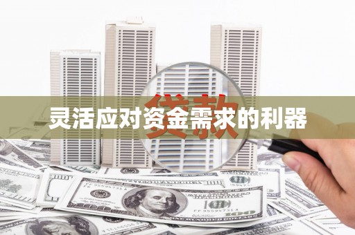 禹州灵活应对资金需求的利器