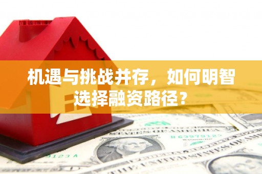 禹州机遇与挑战并存，如何明智选择融资路径？