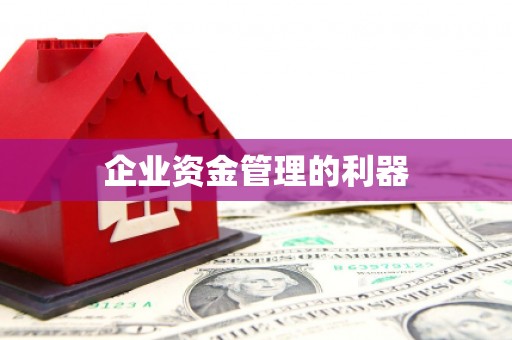 禹州企业资金管理的利器
